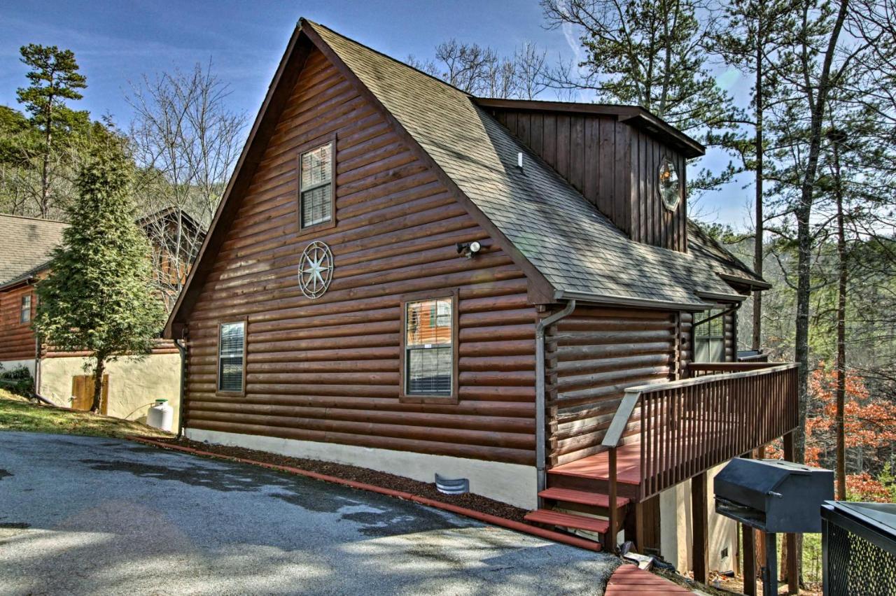 Sevierville Cabin With Hot Tub, Views And Pool Access! エクステリア 写真